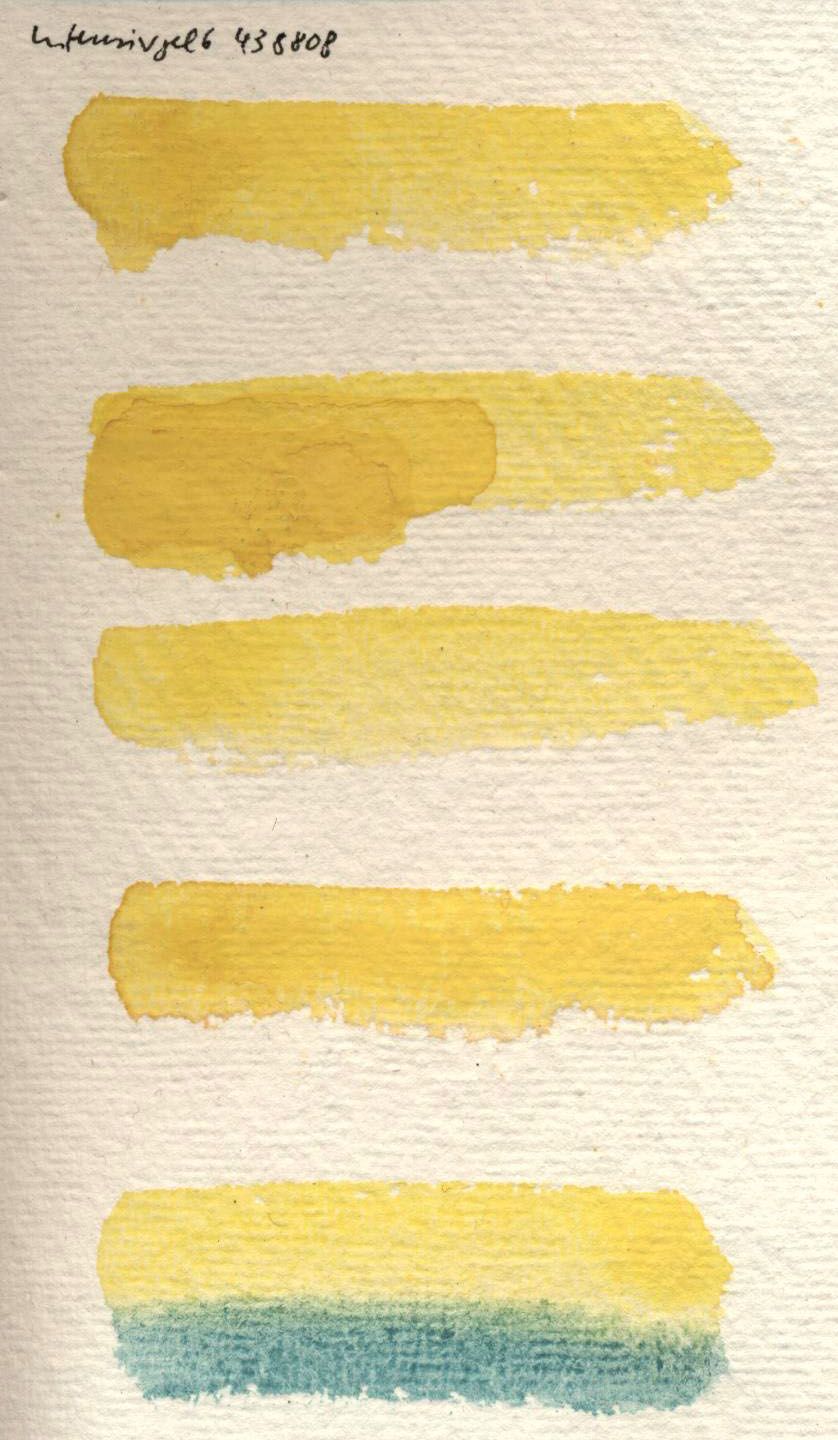 Kremer akvarel - intenzivní žlutá (plast, 3 x 1,8 x 1 cm)